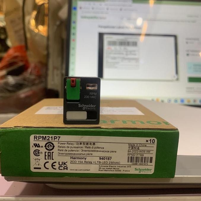 Relay Schneider Rpm21P7 220Vac Forsale