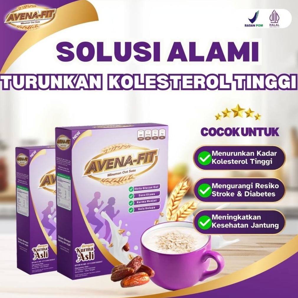 

Avena Fit Susu Sereal Sehat Penurun Kolesterol dan Kadar Gula Darah serta Menjaga Kesehatan Jantung aSt