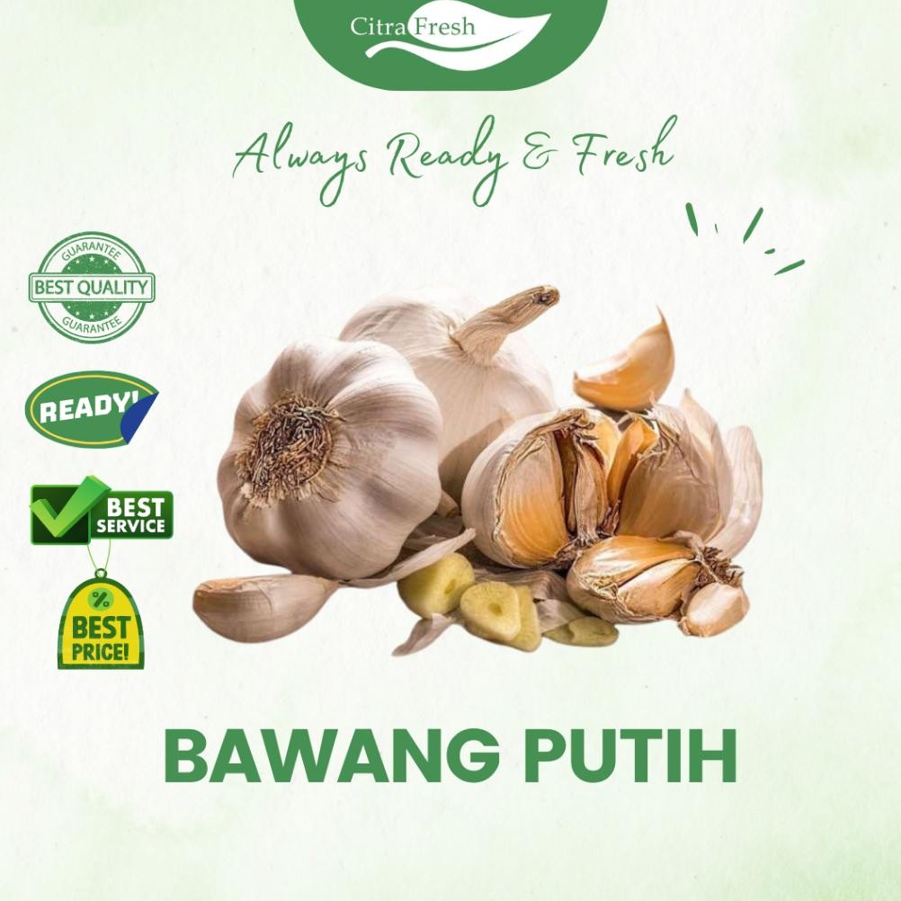 

Citra Fresh - Bawang Putih 1 Kg - Selalu Ready dan Fresh aSt