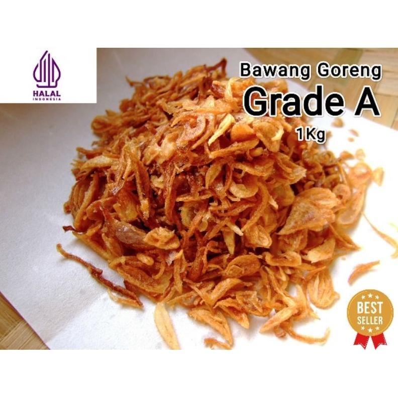

Bawang Goreng Brebes Super Grade A Murni 1kg aSt