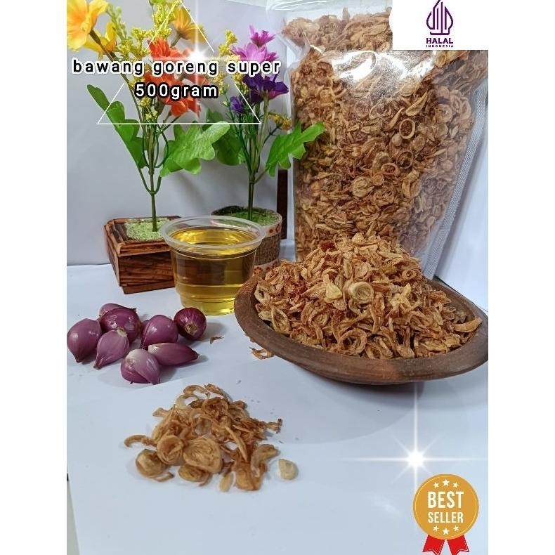

Bawang Goreng Asli Brebes 500gram aSt