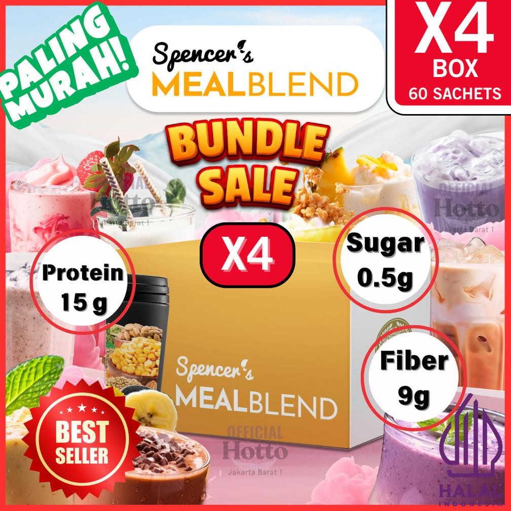 

PROMO!!! Spencer's MEALBLEND BUNDLING (NEW) (4 BOX = 60 SACHET) aSt