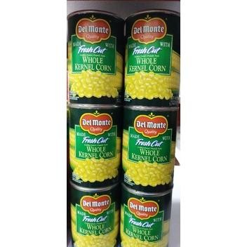 

del monte whole kernel corn UK 420gr aSt