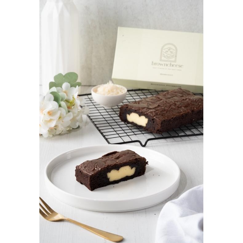 

Browncheese Brownies Panggang Insert Cheese 20x10 | Fudgy Brownies aSt
