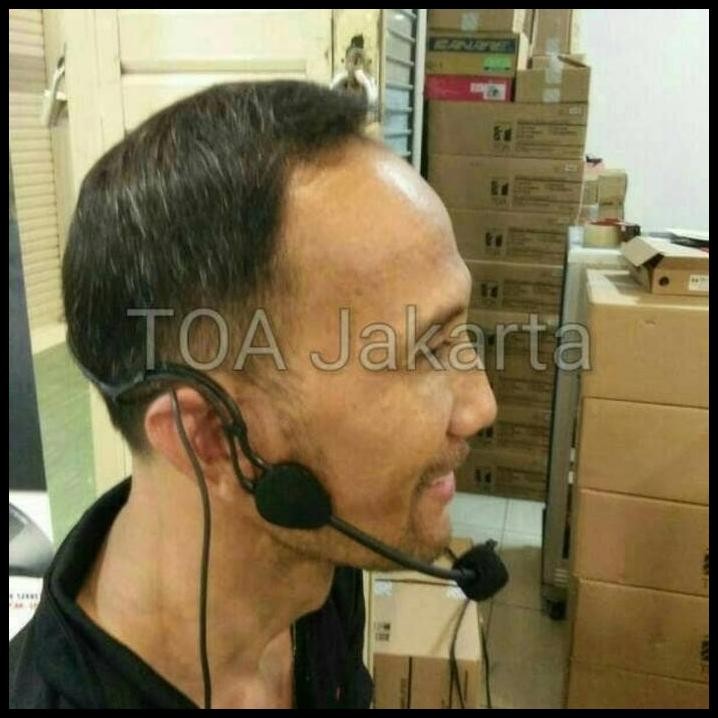 MIK HEADSET TOA ZM 370 MIC HEADSET MICROPHONE HEADSET TOA ZM 370
