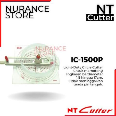 

NT CUTTER IC-1500P CIRCLE CUTTER (MEMOTONG BERBENTUK LINGKARAN)
