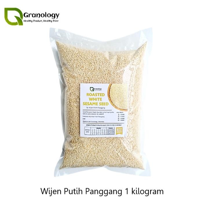 

Wijen Putih Panggang / Roasted White Sesame Seed (1 kilogram) aSt