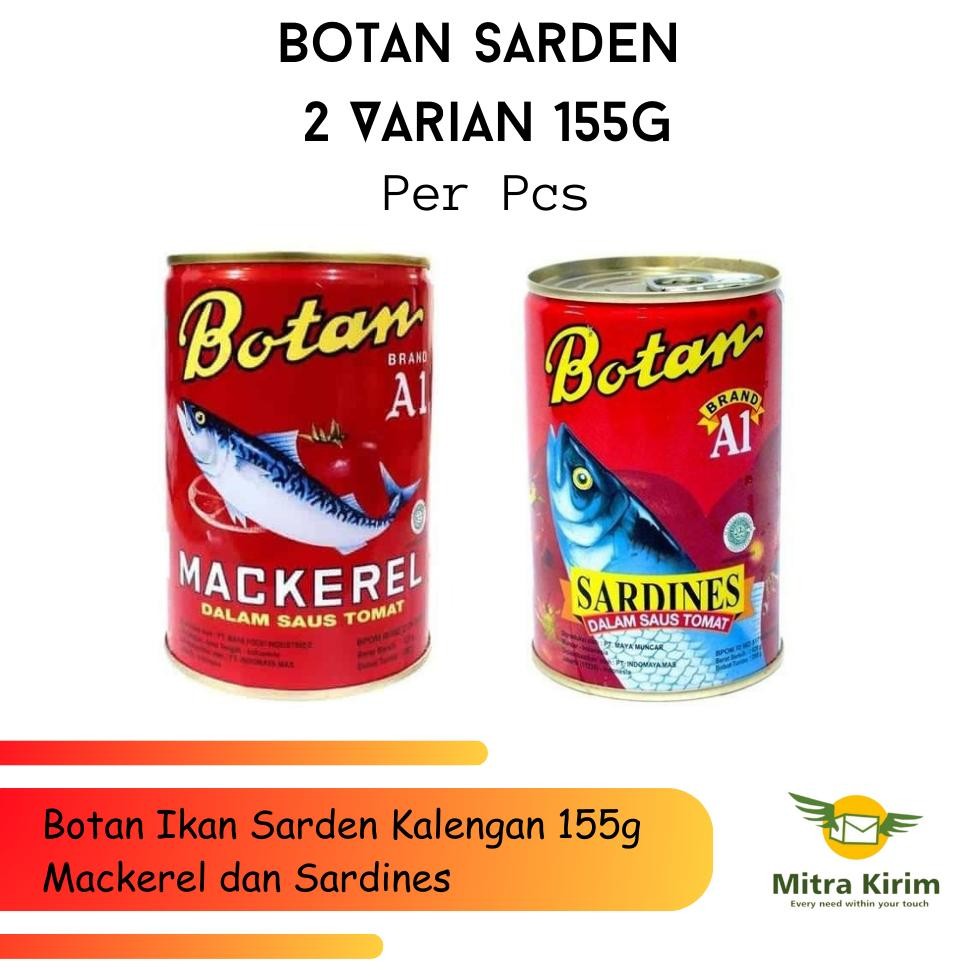 

Botan Mackarel dan Sardines 155 Gram aSt