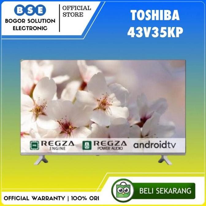 NEW TV Toshiba 43V35KP Android TV Toshiba 43 Inch Digital TV [RESMI]