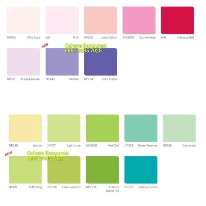 Vinilex Pro 1000 Cat Tembok Gypsum Putih & Warna Pail Pel 20 Kg 20Kg