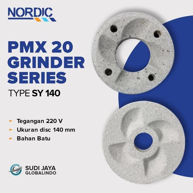 TERLARIS - Burr Grinder NORDIC Mill PMX20 SY140 - Batu