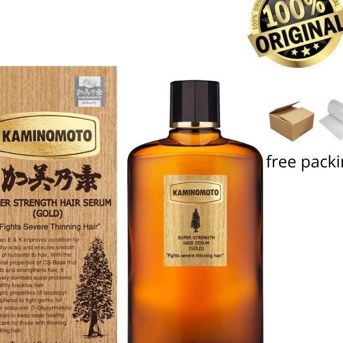 Kaminomoto Hair Growth Tonic Gold Hair Growth Serum Jepang Bpom