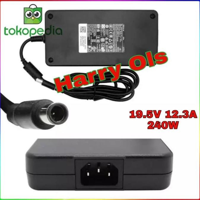 Adaptor Charger Dell Alienware 17 R4 R5 Dell Precision 7730 7520 12.3A