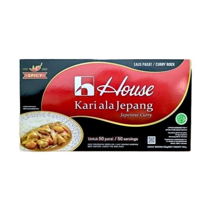 

DISKON! HOUSE KARI ALA JEPANG SPICY 935G - BUMBU KARI PEDAS HALAL
