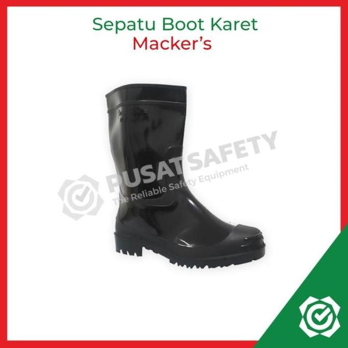 Sepatu Boot Karet Pendek Mackers Shoes Pria