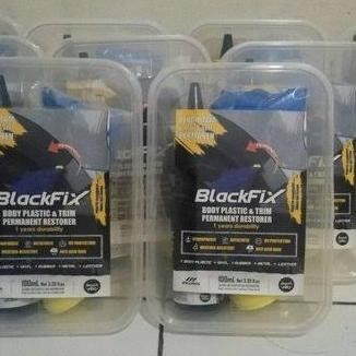 Black Fix | Penghitam Body Plastik Motor dan Mobil (100ml)