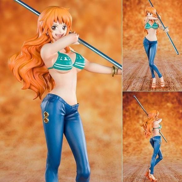 figure nami one piece action figure luffy gear 4 pica luffy sunny go