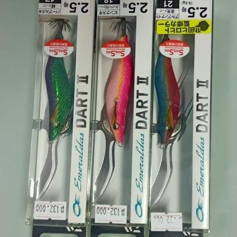 egi daiwa emeraldas dart ii - umpan cumi-cumi profesional stok terbatas