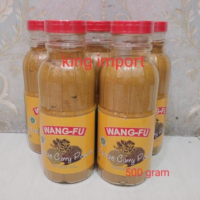 

DISKON! WANG FU MADRAS CURRY POWDER 450GR - BUMBU KARI BUBUK MADRAS