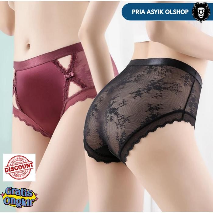 ONLINEFASHION999 CELANA DALAM WANITA LEMBUT CD SEXY PAKAIAN DALAM C268 BY PRIA ASYIK OLSHOP