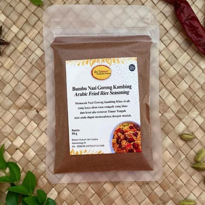 

DISKON! BUMBU NASI GORENG KAMBING KEBULI 1KG ARABIAN FRIED RICE INSTAN