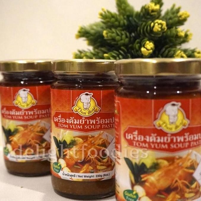 

DISKON! TOMYUM PASTE THAI BOY 500GR - BUMBU TOMYAM THAILAND GLUTEN FREE