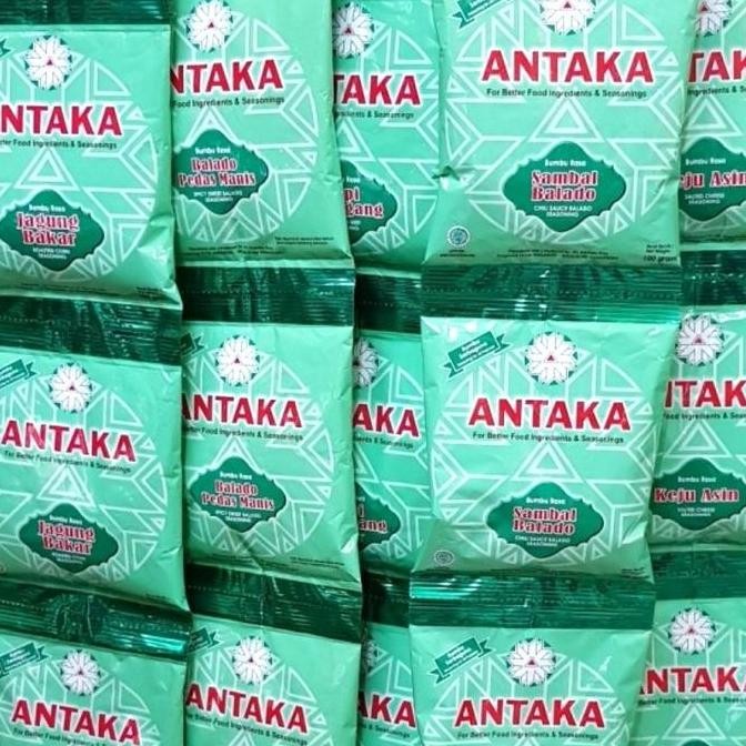 

DISKON! ANTAKA BUMBU TABUR RENCENGAN 100GR X10PCS SEMUA RASA | SNACK SEASONING BUBUK TABUR
