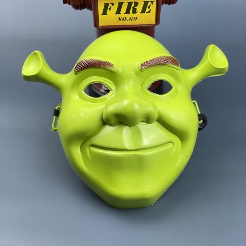 Topeng Shrek Kartun Animasi Perlengkapan Pesta
