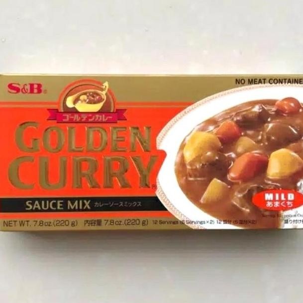 

DISKON! GOLDEN CURRY MILD JAPANESE CURRY MIX 220GR - BUMBU KARI JEPANG MILD