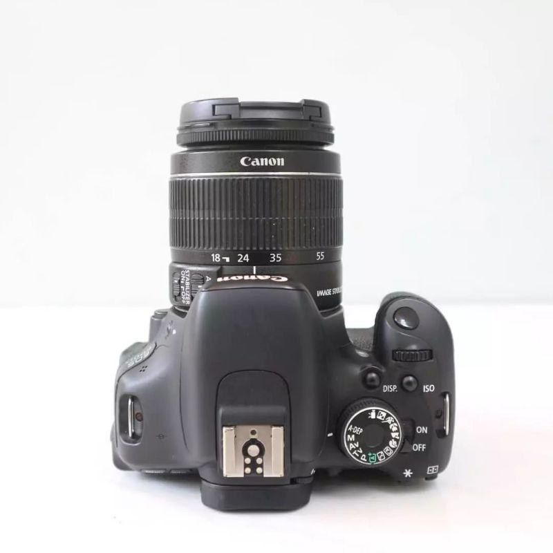 Sf Kamera Canon 600D + Lensa 18-55 + Memori 16Gb + Tas Baru + Garansi Toko