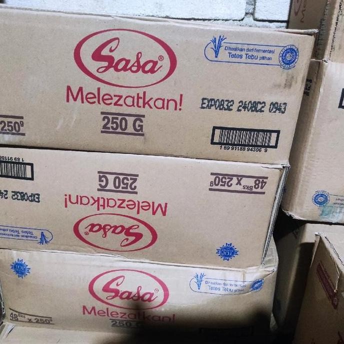 

DISKON! PENYEDAP RASA SASA 250GR PER DUS (48PCS) MASAKAN PRAKTIS