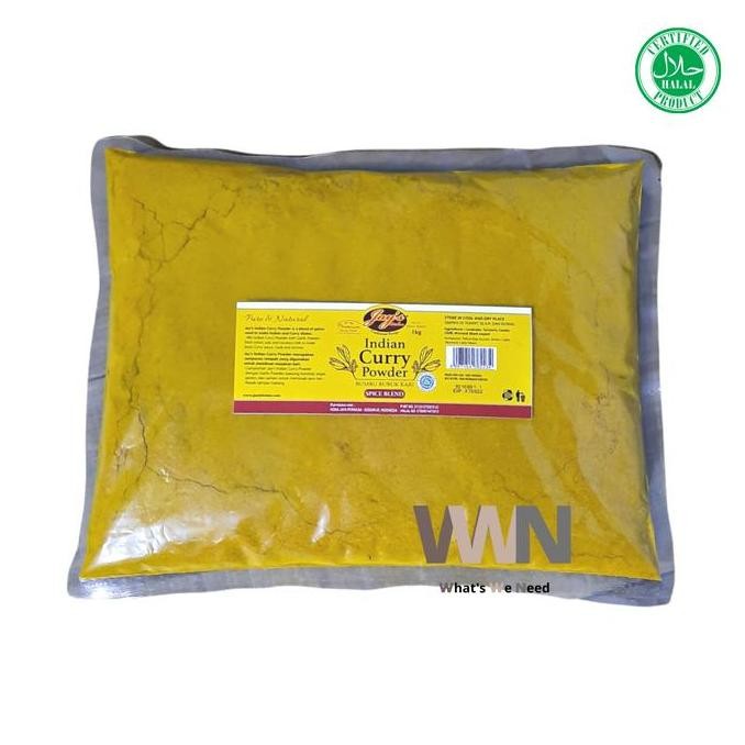 

DISKON! JAYS INDIAN CURRY POWDER 1KG BUBUK BUMBU KARI INDIA AUTENTIK HALAL