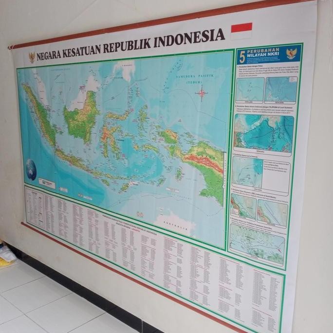 

PETA INDONESIA / NKRI JUMBO UKURAN 240X140CM