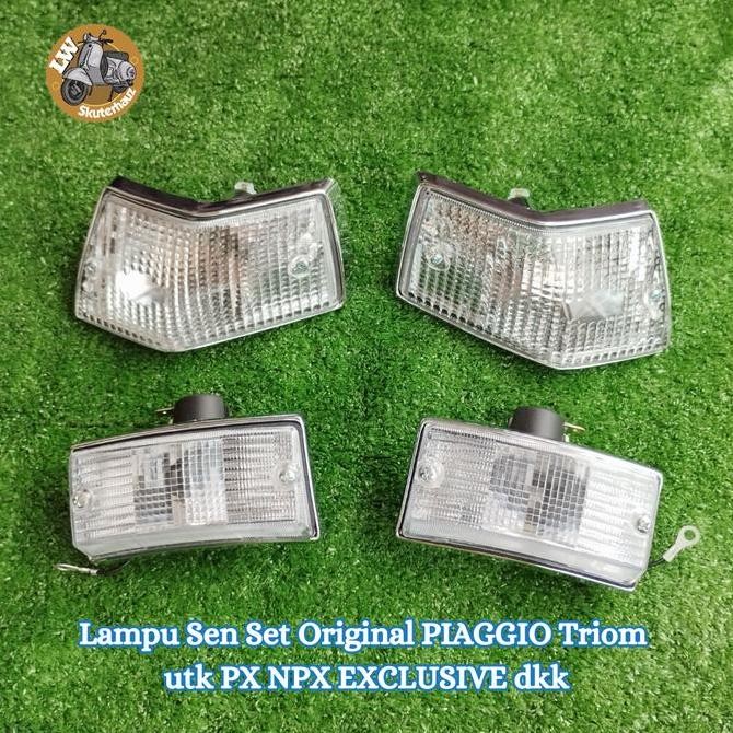 Lampu Sen Set Original Piaggio Triom Utk Px Npx Exclusive Dkk
