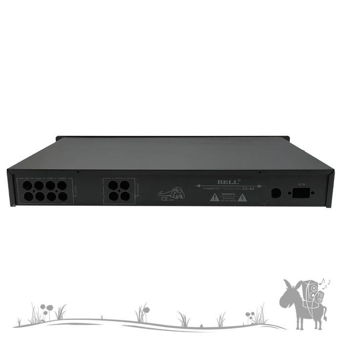 BOX POWER AMPLIFIER AUDIO CASING AMPLIFIER CX 40 BELL