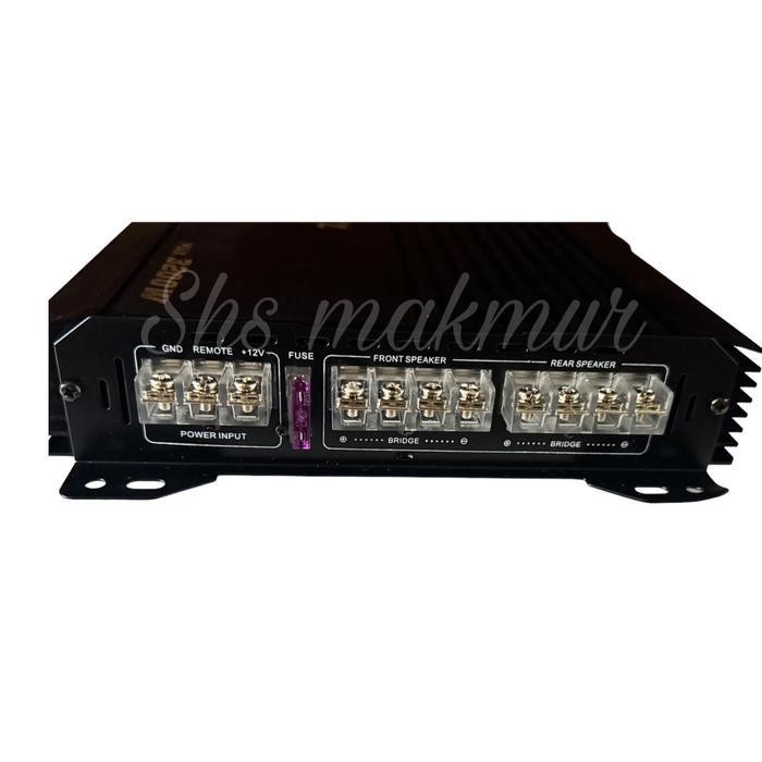 Power VINTAGE AV- 4.75 MKII new series vintage 4 channel mosfet hitam Amplifier