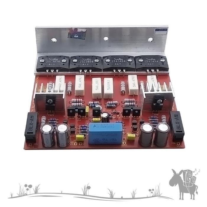 KIT BLAZER YIROSHI 600W POWER AMPLIFIER MONO BELL BGR