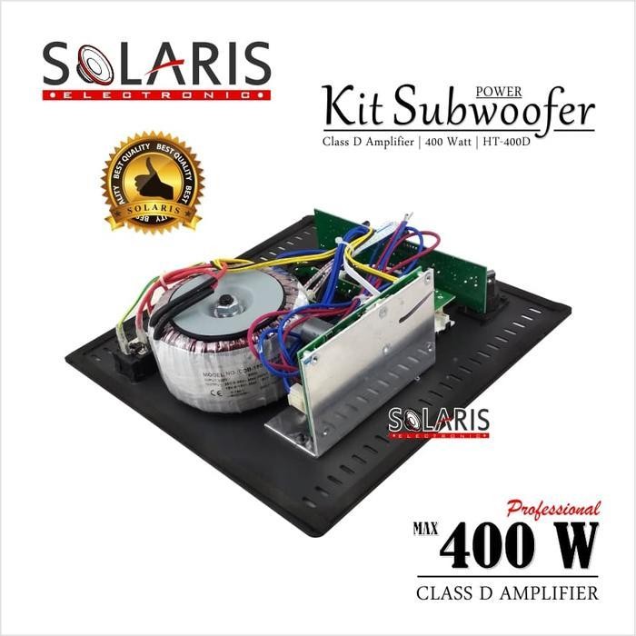 Kit Power Subwoofer Aktif 400 Watt Class D HT-400D