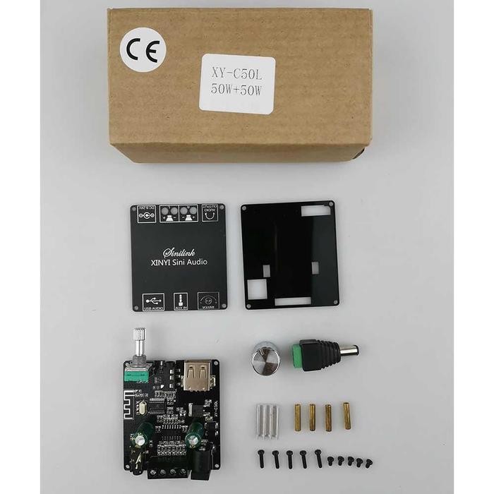 Amplifier Bluetooth 5.0 Audio Sinilink XINYI ClassD 2x50W