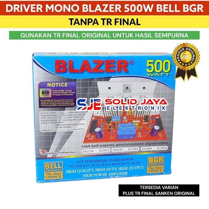 KIT DRIVER BLAZER 500W MONO POWER BLAZER DRIVER POWER AMPLIFIER AMPLI MONO BLASER 500 WATT W MONO TA