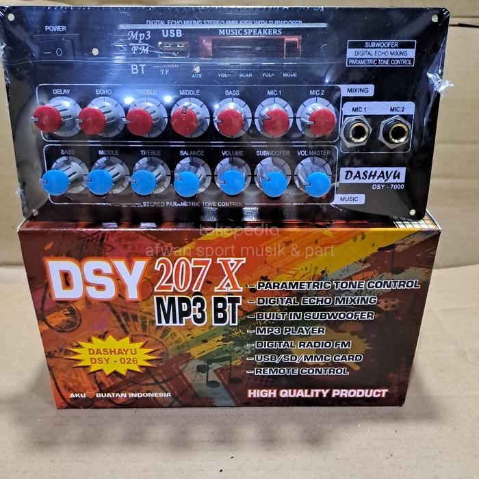 Modul Kit Speaker Aktif /Tone Control Parametric Mixing  DSY -207X  .