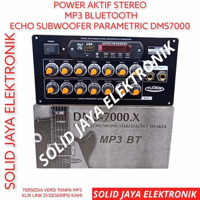 KIT POWER DMS7000 SPEAKER AKTIF ACTIVE MP3 BLUETOOTH SANKEN DMS-7000