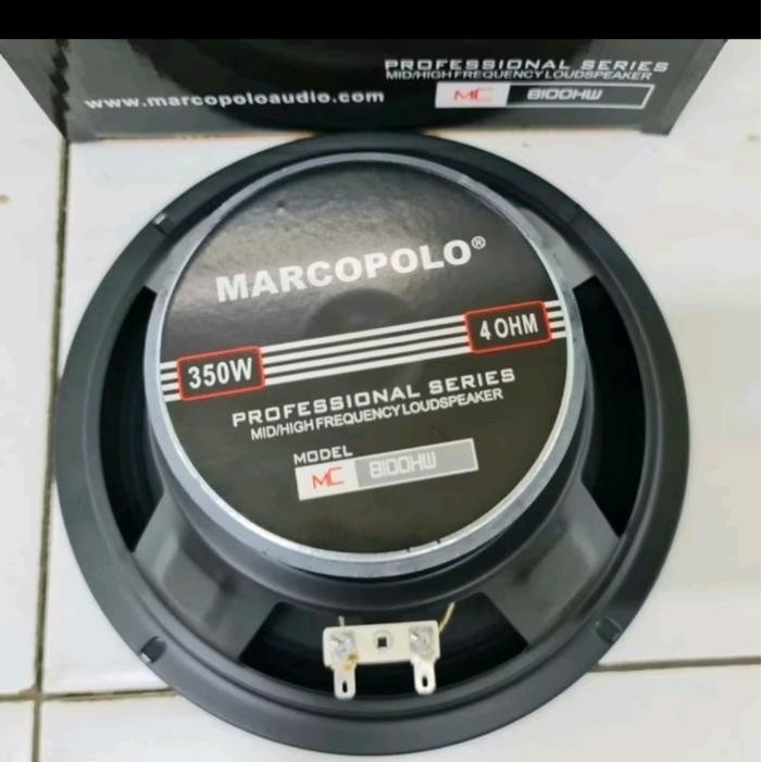 speaker 8inch marcopolo full Range mc-8100