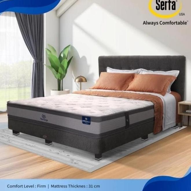 Serta Kasur Spring Bed Recharge (Mattress Only) - Ukuran 160X200
