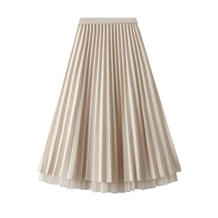 Shenel | Rok Tutu Timbal Balik Bisa 2 Model Rok Tutu 6518 Mutiara Panjang dan Rok Midi 7/8 Tutu Polo