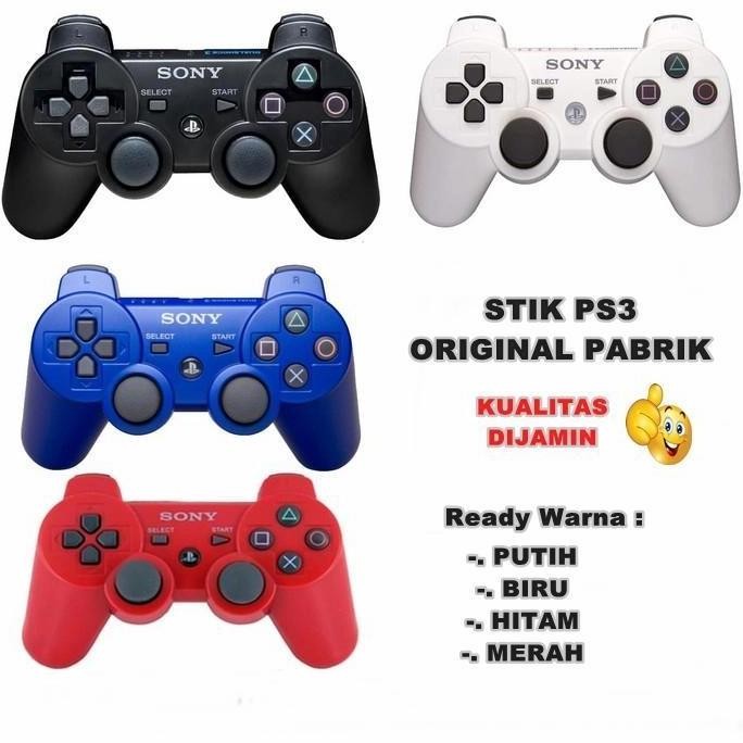 Produk Baru Stik PS3 Sony Warna Original Berkualitas