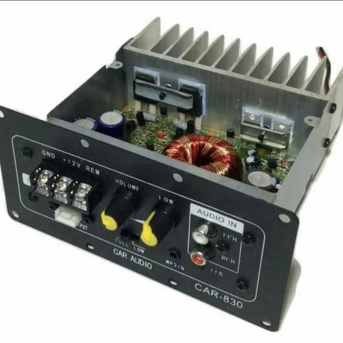 Kit basstube 8"-12" max 450watt input Jack MP3 CAR-830