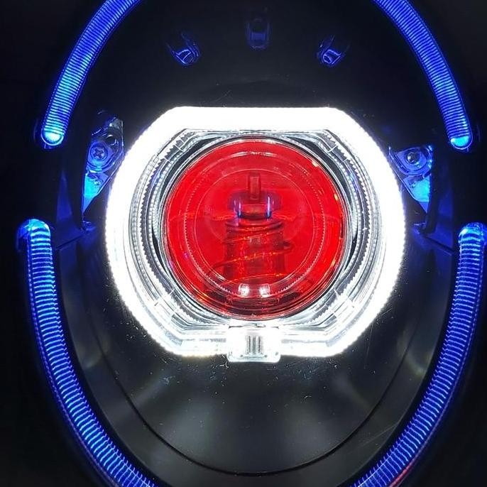 Headlamp Reflektor Scoopy Fi Projie Biled Aes Wst Gen 2 Motor Scoopy