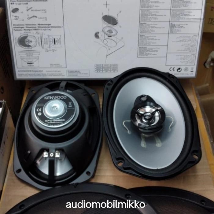 SPEAKER KENWOOD COAXIAL OVAL KFC S6966 - COAXIAL OVAL KENWOOD KFC S 6966 - KENWOOD KFC S6966