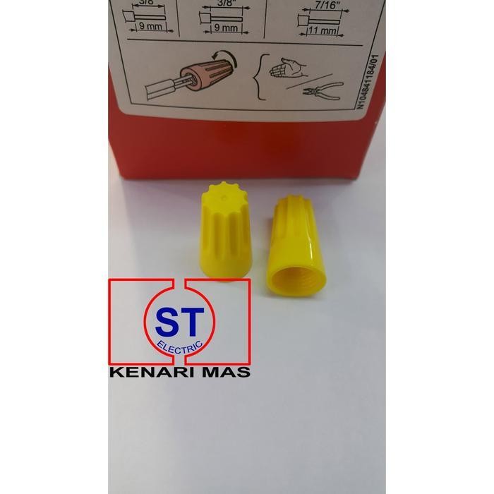 Lasdop Legrand / 034351 / Lasdop 4mm Kuning / Lasdop Kuning / Lasdop 4